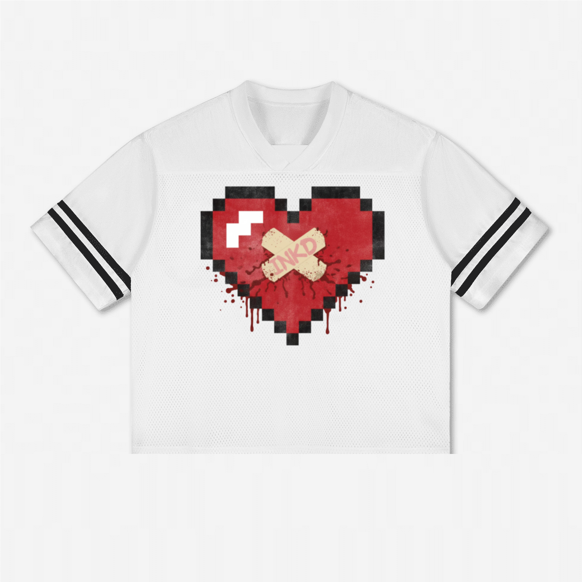 Pixalated Heart Break（240GSM）