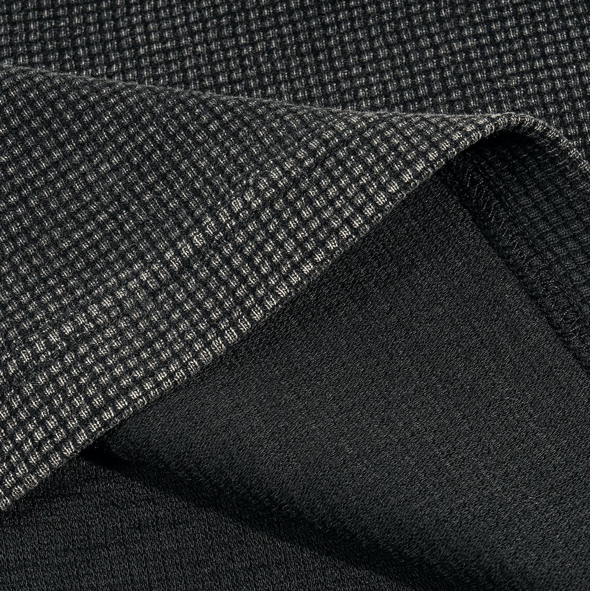 "BLACK CLOUDS" Waffle-Texture Washed Cropped Boxy T-Shirt(250GSM) (BACKORDER)